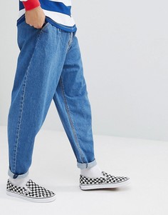 Свободные джинсы из переработанной ткани ASOS - Синий