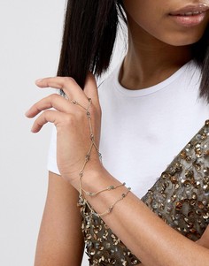 Браслет с бусинами ASOS - Золотой