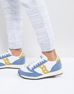 Белые кроссовки Saucony Jazz Original S70368-12 - Белый