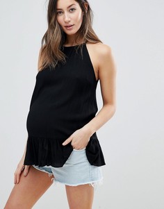 Топ-трапеция ASOS MATERNITY - Черный