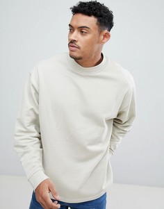 Бежевый oversize-свитшот ASOS - Бежевый