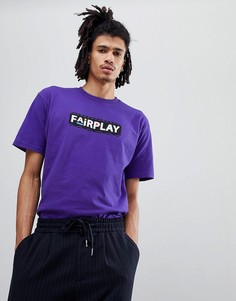 Фиолетовая футболка с логотипом Fairplay Pam - Фиолетовый