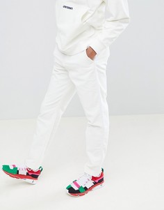 Свободные вельветовые брюки ASOS x Unknown London - Белый