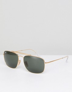 Солнцезащитные очки-авиаторы Ray-Ban 0RB3560 - Золотой