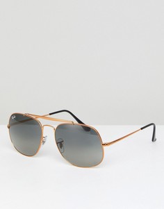 Солнцезащитные очки-авиаторы Ray-Ban The General 0RB3561 - Золотой