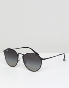 Круглые солнцезащитные очки Ray-Ban 0RB3574N - Черный