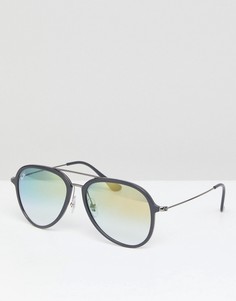 Солнцезащитные очки-авиаторы Ray-Ban 0RB4298 - Черный