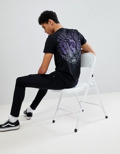 Футболка с принтом тигра ASOS DESIGN - Черный