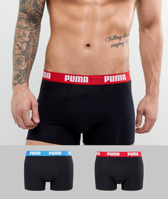 Набор из 2 черных боксеров Puma 521015001505 - Мульти