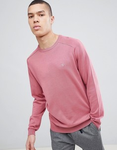 Розовый джемпер с круглым вырезом и вышивкой River Island - Розовый