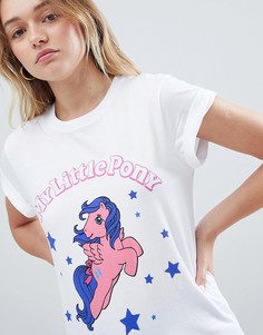 Футболка с принтом ASOS DESIGN - Белый