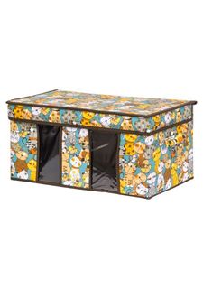 Кофр складной для хранения "Котята на бирюзовом" EL Casa