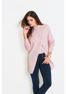 Удлиненный пуловер