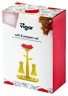 Набор емкостей для соли и перца ROSE (3 пр.) VIGAR