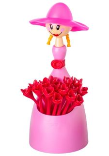 Палочки для канапе на подставке Dolls (21 пр.) VIGAR