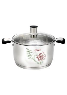 Кастрюля со стеклянной крышкой CALVE