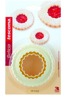 Двухсторонние формочки DELICIA, 6 размеров tescoma