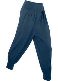 Брюки-саруэл для йоги (темно-синий) Bonprix