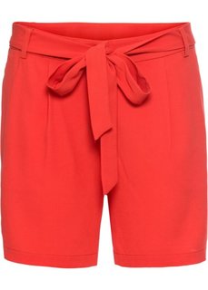 Шорты в деловом стиле (ярко-красный) Bonprix