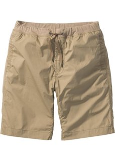 Бермуды Regular Fit на удобном поясе (бежевый) Bonprix