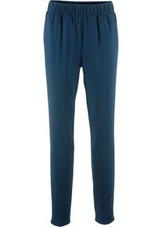 Брюки без застежки (темно-синий) Bonprix