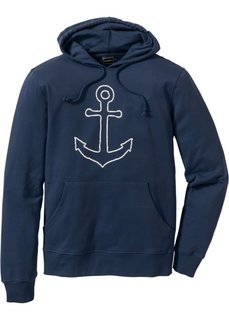 Свитшот Slim Fit (темно-синий) Bonprix
