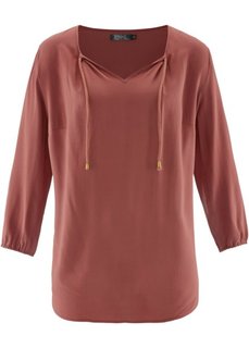 Блузка (бордово-коричневый) Bonprix