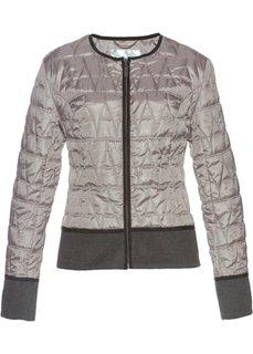 Куртка стеганая (натуральный камень/шиферно-серый) Bonprix