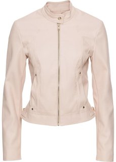 Куртка из искусственной кожи (розовый) Bonprix