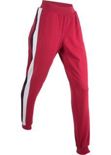 Брюки из трикотажа (темно-красный) Bonprix