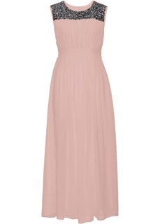 Длинное платье (винтажно-розовый) Bonprix