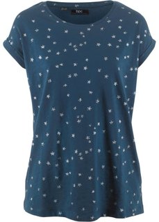 Футболка с рукавом 1/2 (темно-синий) Bonprix