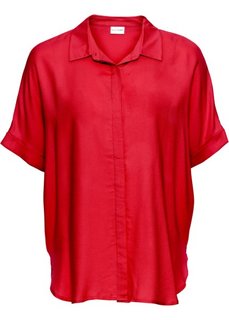 Блузка в стиле оверсайз (клубничный) Bonprix