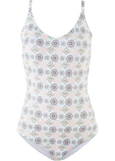 Купальник (мятный с рисунком) Bonprix