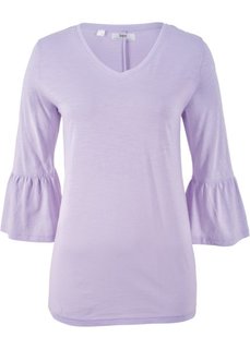 Футболка с рукавом 3/4 (сиреневая фиалка) Bonprix