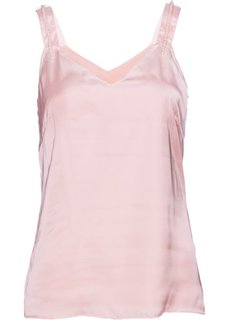 Топ с бусинами (нежно-розовый) Bonprix