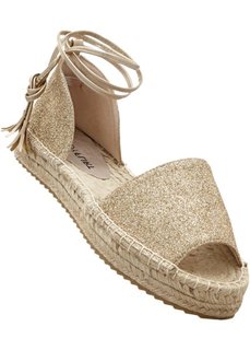 Эспадрильи (бежевый) Bonprix