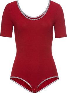 Боди (темно-красный) Bonprix