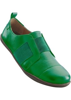 Туфли из кожи (зеленый) Bonprix