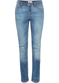 Джинсы-карго Regular Fit Straight, cредний рост (N) (темно-синий) Bonprix