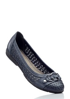 Балетки (темно-синий античный) Bonprix