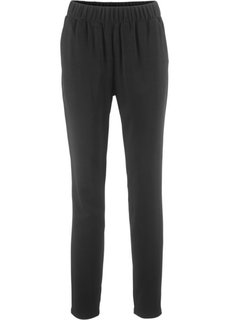 Брюки без застежки (черный) Bonprix