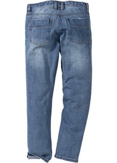Джинсы Regular Fit Straight, длина (в дюймах) 34 (голубой) Bonprix