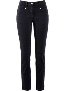 Брюки-стретч (черный) Bonprix