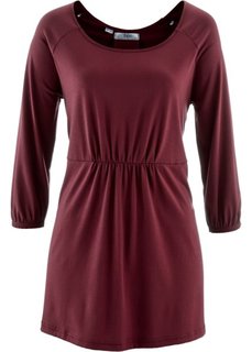 Футболка с рукавом 3/4 (бордовый) Bonprix