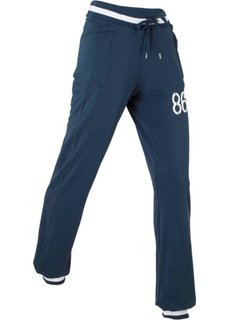 Спортивные брюки стретч (темно-синий) Bonprix