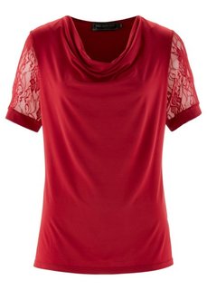 Футболка (красный) Bonprix