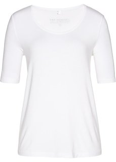 Футболка из модала (белый) Bonprix