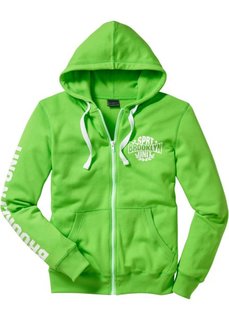 Трикотажная куртка (светло-зеленый) Bonprix