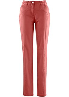 Комфортные брюки стретч, низкий рост (K) (бордово-коричневый) Bonprix